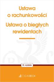Okładka książki Ustawa o rachunkowości oraz ustawa o biegłych rewidentach