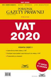 Okładka książki Vat 2020