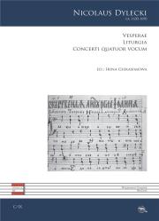 Okładka książki Vesperae. Liturgia. Concerti quatuor vocum
