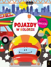 W kolorze. Pojazdy. Autor: Opracowanie zbiorowe. Dadada.pl Okładka książki W kolorze. Pojazdy