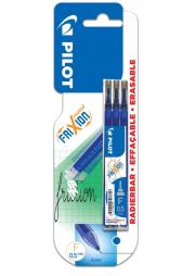 Opakowanie Wkład FriXion Point 0.5 niebieski 3szt PILOT