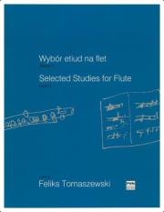 Wybór etiud na flet 3 PWM. Autor: Feliks Tomaszewski. Dadada.pl Okładka książki Wybór etiud na flet 3 PWM