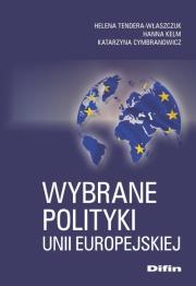 Okładka książki Wybrane polityki Unii Europejskiej