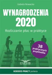 Wynagrodzenia 2020.Rozliczanie płac w praktyce. Autor: Jaruga-Nowacka Izabela. Dadada.pl Okładka książki Wynagrodzenia 2020.Rozliczanie płac w praktyce