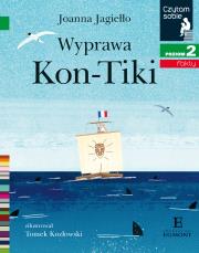 WYPRAWA KON-TIKI CZYTAM SOBIE POZIOM 2. Autor: Joanna Jagiełło. Dadada.pl Okładka książki WYPRAWA KON-TIKI CZYTAM SOBIE POZIOM 2