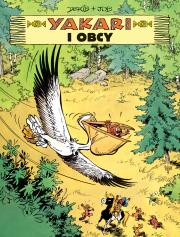 Yakari i obcy T.7. Autor: DERIB, Maria Mosiewicz. Dadada.pl Okładka książki Yakari i obcy T.7