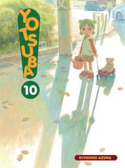 Yotsuba! #10. Autor: Azuma Kiyohiko. Dadada.pl Okładka książki Yotsuba! #10