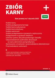 Okładka książki Zbiór karny PLUS 2020