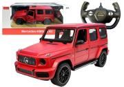 Opakowanie Zdalnie Sterowany Mercedes G63 Rastar R/C Czerwony