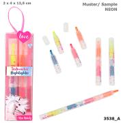 Opakowanie ZESTAW CZTERECH ZAKREŚLACZY MISS MELODY 3538A