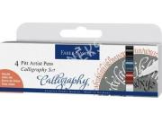 Opakowanie Zestaw do kaligrafii 4szt w etui FABER CASTELL