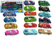 Opakowanie Zestaw samochodów resoraków 16 Autek