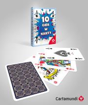 Opakowanie 10 Gier karcianych CARTAMUNDI