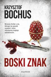 Boski znak. Autor: Krzysztof Bochus. Dadada.pl Okładka książki Boski znak
