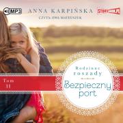 Okładka książki CD MP3 BEZPIECZNY PORT RODZINNE ROSZADY TOM 2