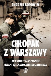 Okładka książki CHŁOPAK Z WARSZAWY