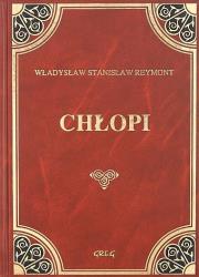 Chłopi skóra tw. oprawa GREG. Autor: Władysław Stanisław Reymont. Dadada.pl Okładka książki Chłopi skóra tw. oprawa GREG