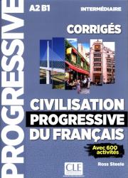 Civilisation progressive du francais Intermediaire. Autor: Ross Steele. Dadada.pl Okładka książki Civilisation progressive du francais Intermediaire