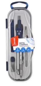 Cyrkiel szkolny 5 elementów MemoBe. Wydawca: MemoBe. Dadada.pl Opakowanie Cyrkiel szkolny 5 elementów MemoBe