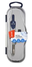 Cyrkiel szkolny w kasecie + grafity MemoBe. Wydawca: MemoBe. Dadada.pl Opakowanie Cyrkiel szkolny w kasecie + grafity MemoBe