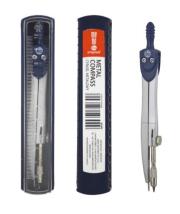 Cyrkiel szkolny z linijką MemoBe. Wydawca: MemoBe. Dadada.pl Opakowanie Cyrkiel szkolny z linijką MemoBe