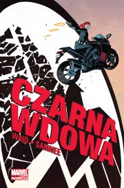 Czarna Wdowa. Autor: Samnee Chris, Waid Mark. Dadada.pl Okładka książki Czarna Wdowa