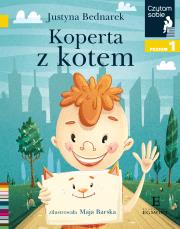 Czytam sobie - Koperta z kotem. Autor: Justyna Bednarek, Maja Barska. Dadada.pl Okładka książki Czytam sobie - Koperta z kotem