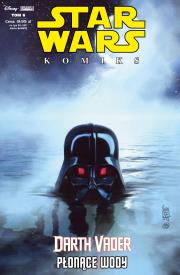 Okładka książki DARTH VADER PŁONĄCE WODY STAR WARS KOMIKS 6/2019