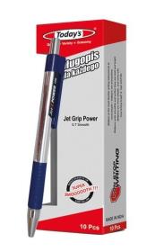 Opakowanie Długopis Today's Jet Grip Power Blue (10szt)