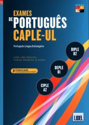 Exames de Portugues CAPLE-UL - CIPLE, DEPLE, DIPLE. Autor: Pascoal Jose, Brandao Oliveira Teresa. Dadada.pl Okładka książki Exames de Portugues CAPLE-UL - CIPLE, DEPLE, DIPLE