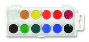 Opakowanie Farby akwarelowe 12 kolorów 22,5mm