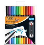 Flamastry Intensity Dual Tip dwustronne 12 kol BIC. Wydawca: Bic. Dadada.pl Opakowanie Flamastry Intensity Dual Tip dwustronne 12 kol BIC