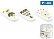 Gumka syntetyczna z nadrukiem (27szt) MILAN. Wydawca: MILAN. Dadada.pl Opakowanie Gumka syntetyczna z nadrukiem (27szt) MILAN