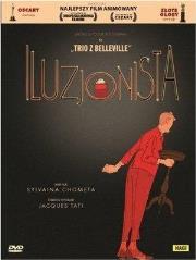 Iluzjonista DVD. Autor: Sylvain Chomet. Dadada.pl Okładka książki Iluzjonista DVD