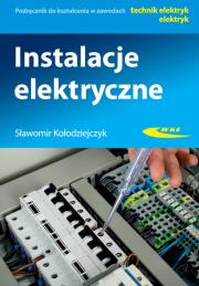 Instalacje elektryczne w2. Autor: Sławomir Kołodziejczyk. Dadada.pl Okładka książki Instalacje elektryczne w2