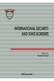 Okładka książki International Security and State Borders