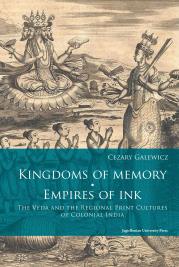 Okładka książki KINGDOMS OF MEMORY EMPIRES OF INK THE VEDA AND THE REGIONAL PRINT CULTURES OF COLONIAL INDIA