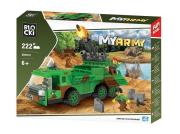 Opakowanie Klocki Blocki MyArmy Wyrzutnia rakiet 222 el.
