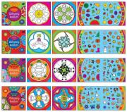 Opakowanie Kolorowanka 21x21 z nakl. Zabawa w kołach MIX