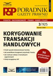 Okładka książki Korygowanie transakcji handlowych
