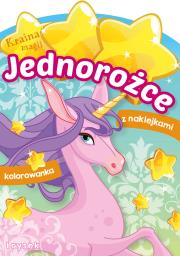 Kraina magii. Jednorożce. Irysek. Autor: WYDAWNICTWO SKRZAT. Dadada.pl Okładka książki Kraina magii. Jednorożce. Irysek