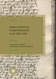 Opakowanie Księgi ławnicze Starej Warszawy z lat 1453-1535