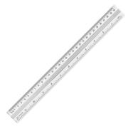 Opakowanie Linijka aluminiowa 30cm YN TEEN