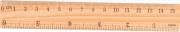 Opakowanie Linijka drewniana 15cm 80941