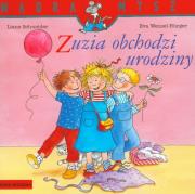 Mądra mysz - Zuzia obchodzi urodziny. Autor: Ralf Butschkow. Dadada.pl Okładka książki Mądra mysz - Zuzia obchodzi urodziny