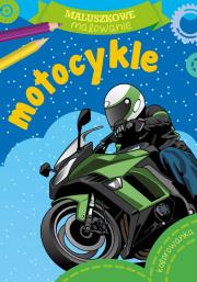 Maluszkowe malowanie. Motocykle. Autor: WYDAWNICTWO SKRZAT. Dadada.pl Okładka książki Maluszkowe malowanie. Motocykle