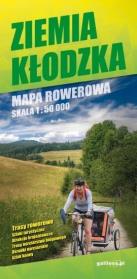 Mapa rowerowa - Ziemia Kłodzka 1:50 000. Autor:   Praca zbiorowa. Dadada.pl Okładka książki Mapa rowerowa - Ziemia Kłodzka 1:50 000