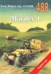 Marder I. Tank Power vol. CCXII 488. Autor: Janusz Ledwoch. Dadada.pl Okładka książki Marder I. Tank Power vol. CCXII 488
