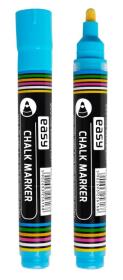 Marker kredowy niebieski (12szt) EASY. Wydawca: Easy Stationery. Dadada.pl Opakowanie Marker kredowy niebieski (12szt) EASY