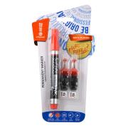 Marker permanentny + 2 ampułki czerwony MemoBe. Wydawca: MemoBe. Dadada.pl Opakowanie Marker permanentny + 2 ampułki czerwony MemoBe